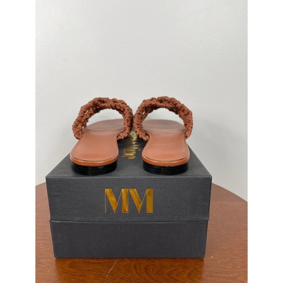 Mara & Mine Theresa Scrunchie Sandals in Terracotta Size 11 - Picture 6 of 9